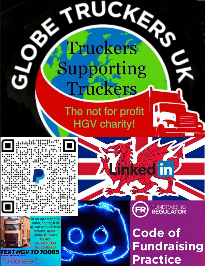 Globe Truckers mixed logo